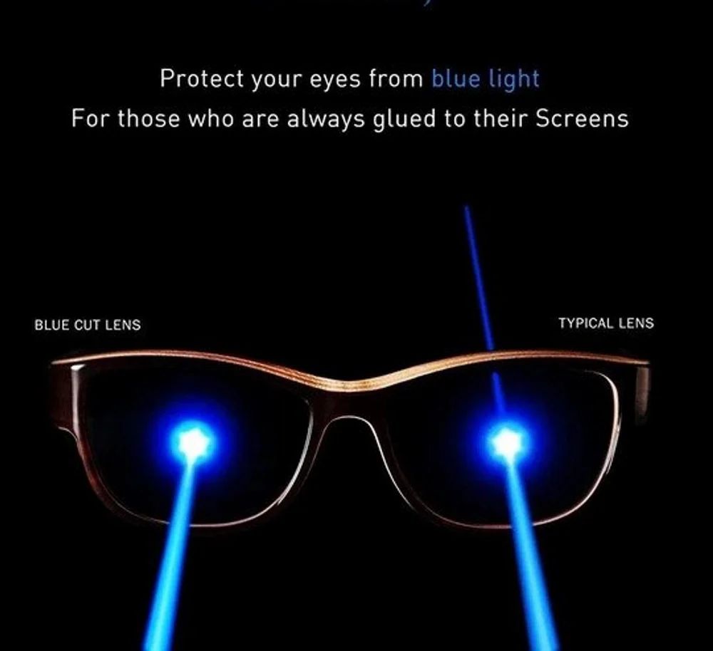 Titan Gaming Glasses, Anti Blue Light Glasses Men, UV400 Protection Blue Light Blocking Glasses for Computer Eye Strain