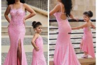 Sharon Said Luxury Blue Mermaid Feathers Prom Dresses Spaghetti Straps ...