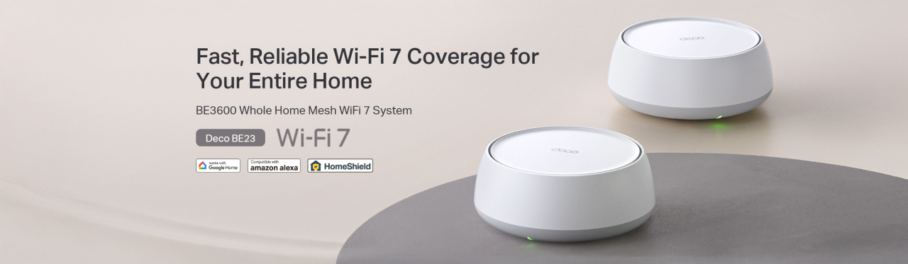 Deco BE23 - Getting Started with BE3600 Wi-Fi 7 Mesh - Home Network ...