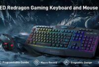 Amazon.com: Redragon Updated S101 Programmable Gaming Keyboard and ...