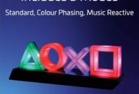 Playstation icons 3d light printed gaming 3dprinting lighting comments music game generations room choose board thingiverse lights