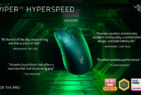 Razer Viper V3 HyperSpeed Wireless Esports Gaming Mouse: 82g Lightweight - Up to 280 Hr Battery - 30K DPI Optical Sensor - Gen-2 Mechanical Switches - 8 Programmable Controls - Classic Black