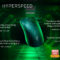 Razer Viper V3 HyperSpeed Wireless Esports Gaming Mouse: 82g Lightweight - Up to 280 Hr Battery - 30K DPI Optical Sensor - Gen-2 Mechanical Switches - 8 Programmable Controls - Classic Black