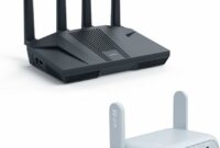 GL.iNet GL-MT6000(Flint 2) WiFi 6 Router with Wide Coverage, High-Speed Gaming Router, 2 x 2.5G Multi-Gig Ports+4 x 1G Ethernet Ports, Mass Device Connectivity, Rapid OpenVpn & WireGuard, 802.11ax