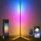 Corner Floor Lamp - Smart RGB LED Corner Lamp with App and Remote Control, 16 Million Colors & 68+ Scene, Music Sync, Timer Setting - Ideal for Living Rooms, Bedrooms, and Gaming Rooms