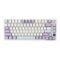EPOMAKER Ajazz AK820 Pro 75% Wireless Mechanical Keyboard with TFT Smart Display&Knob, Gasket-Mounted Gaming Keyboard, Bluetooth/2.4GHz/USB-C Wired (Grey, Flying Fish Switch)