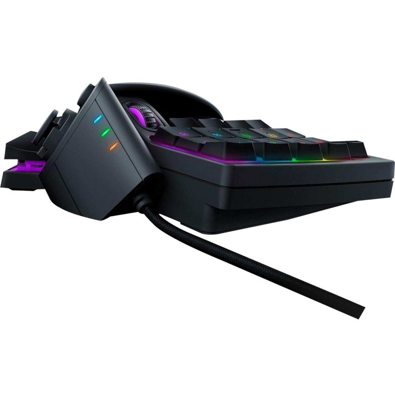 Razer Tartarus V2 Gaming Keypad: Mecha Membrane Key Switches - One Handed Keyboard - 32 Programmable Keys - Customizable Chroma RGB Lighting - Programmable Macros Snap Tap - Black