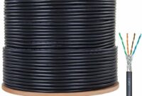 OUK-BT Cat7 Bulk Ethernet Cable 660ft, Outdoor CAT 7 India | Ubuy