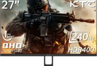 Acer Nitro 27 Inch WQHD 2560 x 1440 IPS Gaming Monitor | AMD FreeSync | Up to 180Hz Refresh | Up to 0.5ms | DCI-P3 95% | HDR 10 Support | One Display Port 1.2 & Two HDMI 2.0 | KG271U N3bmiipx