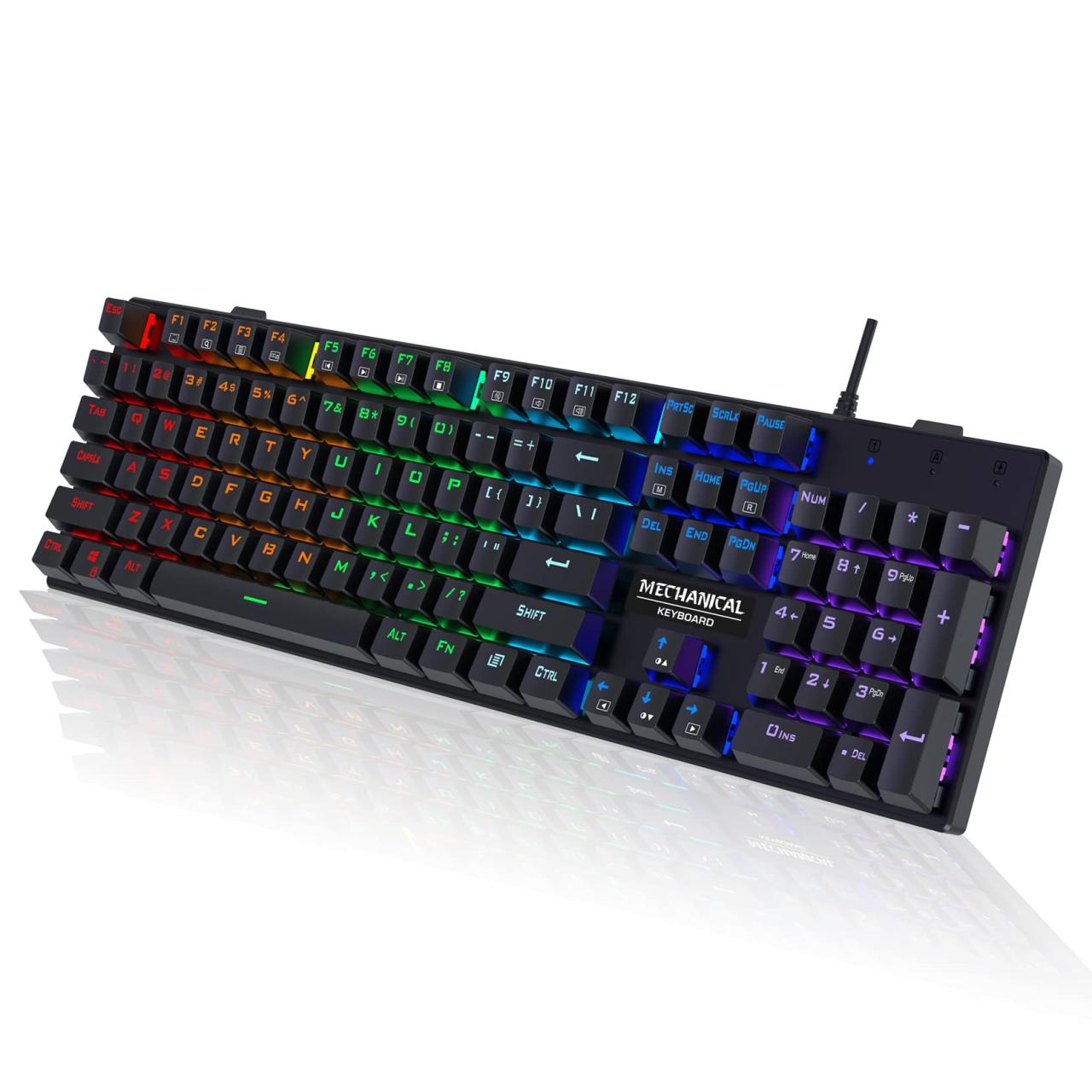 Top 10 Rgb Mechanical Gaming Keyboard of 2022 - Katynel