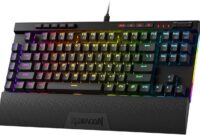 Redragon DITI K585 PRO Wireless 2.4Ghz RGB One-Handed Mechanical Gaming ...