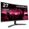 KOORUI 22 Inch Computer Monitor Full HD 1080P 100Hz PC Gaming Screen VA Panel Ultra-Slim Display 3000:1 Contrast Ratio with Adpitive Sync (HDMI/VGA/VESA Compatible 100x100mm/Audio Out), Tilt, Black
