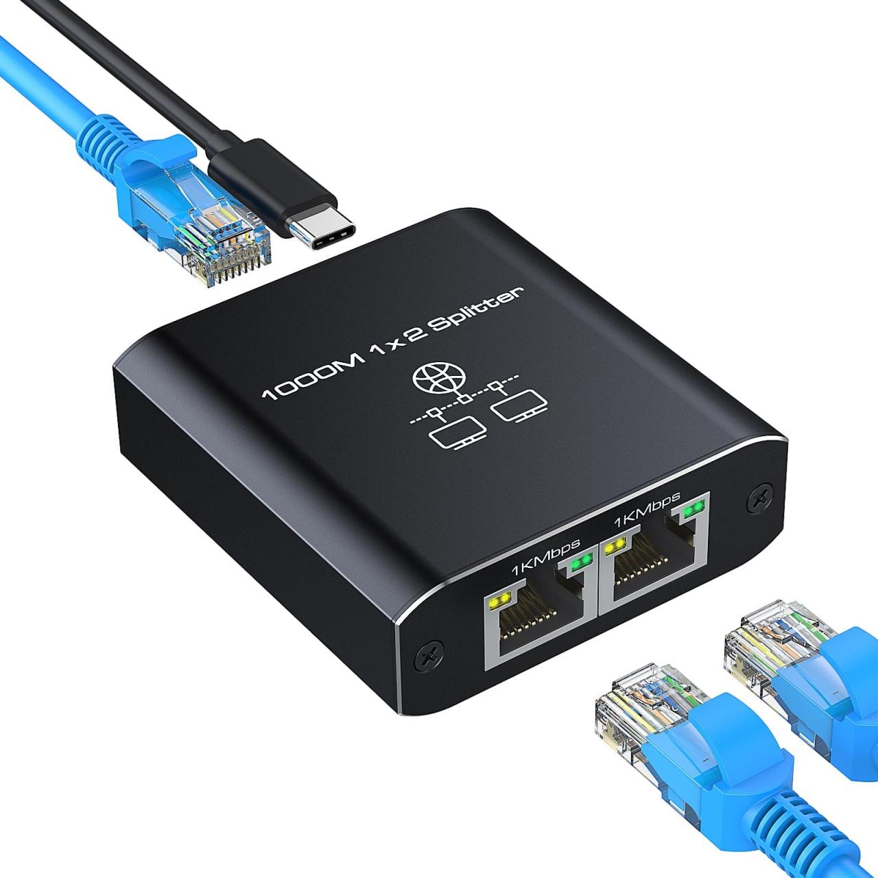 TP-Link TL-SG105, 5 Port Gigabit Unmanaged Ethernet Switch, Network Hub, Ethernet Splitter, Plug & Play, Fanless Metal Design, Shielded Ports, Traffic Optimization,Navy Blue