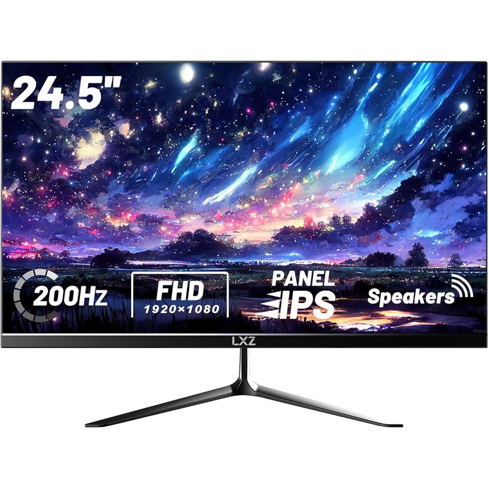 /mo - Finance LXZ Gaming Monitor 24.5 inch, 200hz Monitor FHD 1080P ...