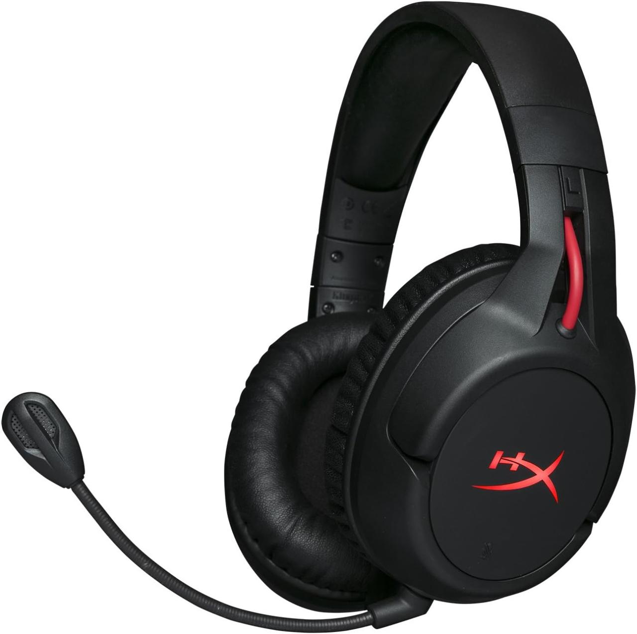 Wireless Gaming Headset for PC, PS5, PS4, Switch, Gaming Headset with Detachable Noise Cancelling Mic, 2.4GHz & Bluetooth 5.3 Dual Connection, 7.1 Surround Sound Black