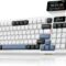 AULA S98 Pro Wireless Mechanical Keyboard with Screen & Knob,2.4GHz/USB-C/BT5.0 Hot Swappable Creamy Keyboard,Pre-lubed Linear Switches,Side Printed PBT Keycaps,RGB Backlit Gaming Keyboards
