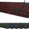 TECKNET Gaming Keyboard, USB Wired Computer Keyboard, 15-Zone RGB Illumination, IP32 Water Resistance, 25 Anti-ghosting Keys, All-Metal Panel (Whisper Quiet Gaming Switch)