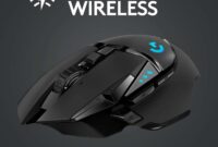 Logitech G502 HERO High Performance Wired Gaming Mouse, HERO 25K Sensor, 25,600 DPI, RGB, Adjustable Weights, 11 Programmable Buttons, On-Board Memory, PC / Mac