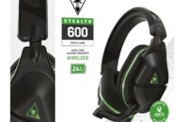 Turtle Beach Stealth 600 Wireless Multiplatform Amplified Gaming Headset for PS5, PS4, PC, & Mobile – Bluetooth, 80-Hr Battery, Noise-Cancelling Flip-to-Mute Mic, 50mm Speakers – Black
