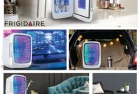 Frigidaire EFMIS179 Gaming Light Up Mini Beverage Refrigerator, Stealth