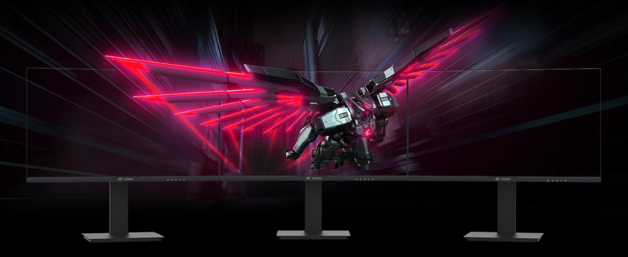 CRUA 24.5Inch Gaming Monitor 144Hz/165Hz, FHD(1920x1080P) 120% sRGB Computer Monitor, Height/Pivot/Swivel/Tilt Adjustable Vertical Monitor, Support FreeSync, DP,HDMI, Wall Mount (75mmX75mm)