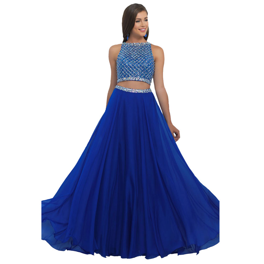 One Shoulder A-line Satin Prom Gown With High Split