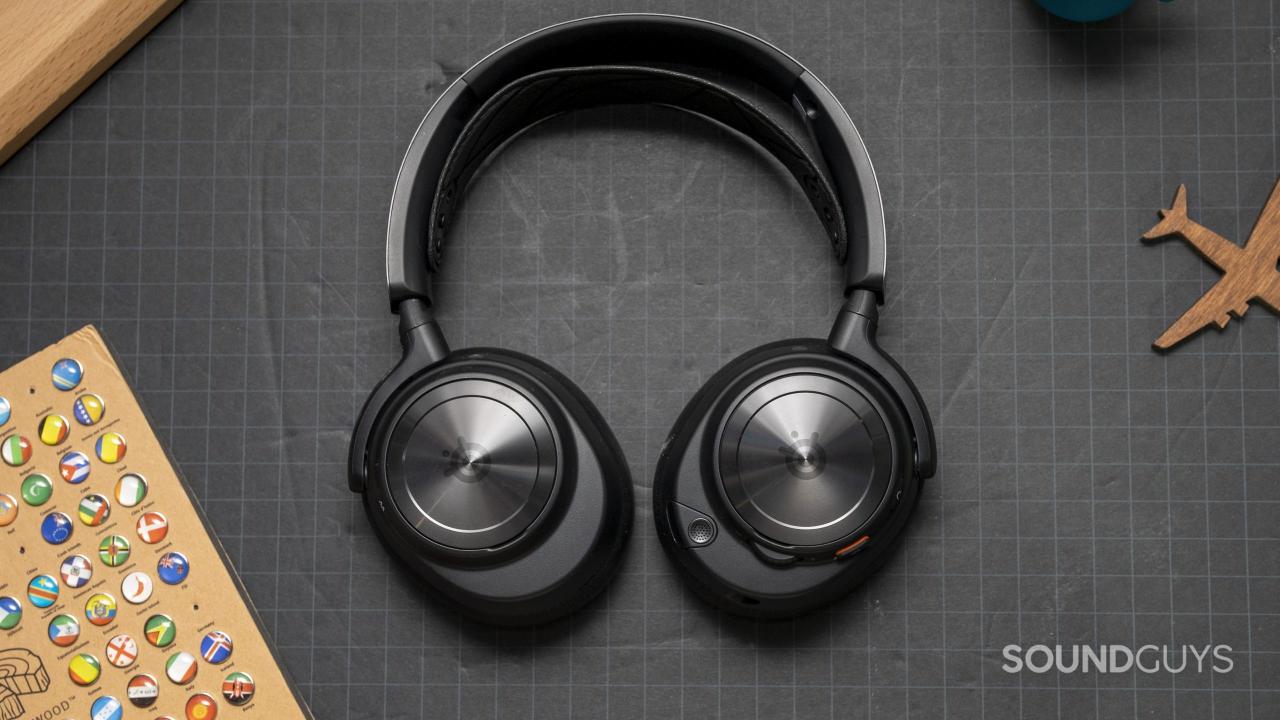 SteelSeries Arctis Nova Pro Wireless Multi-System Gaming Headset - Premium Hi-Fi Drivers - Active Noise Cancellation - Infinity Power System - ClearCast Gen 2 Mic - PS5, PS4, PC, Switch, Mobile