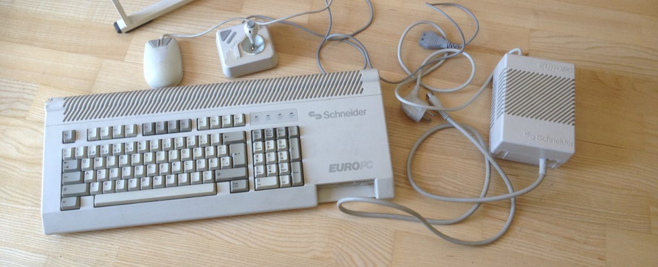Schneider Euro PC II - Old Crap Vintage Computing