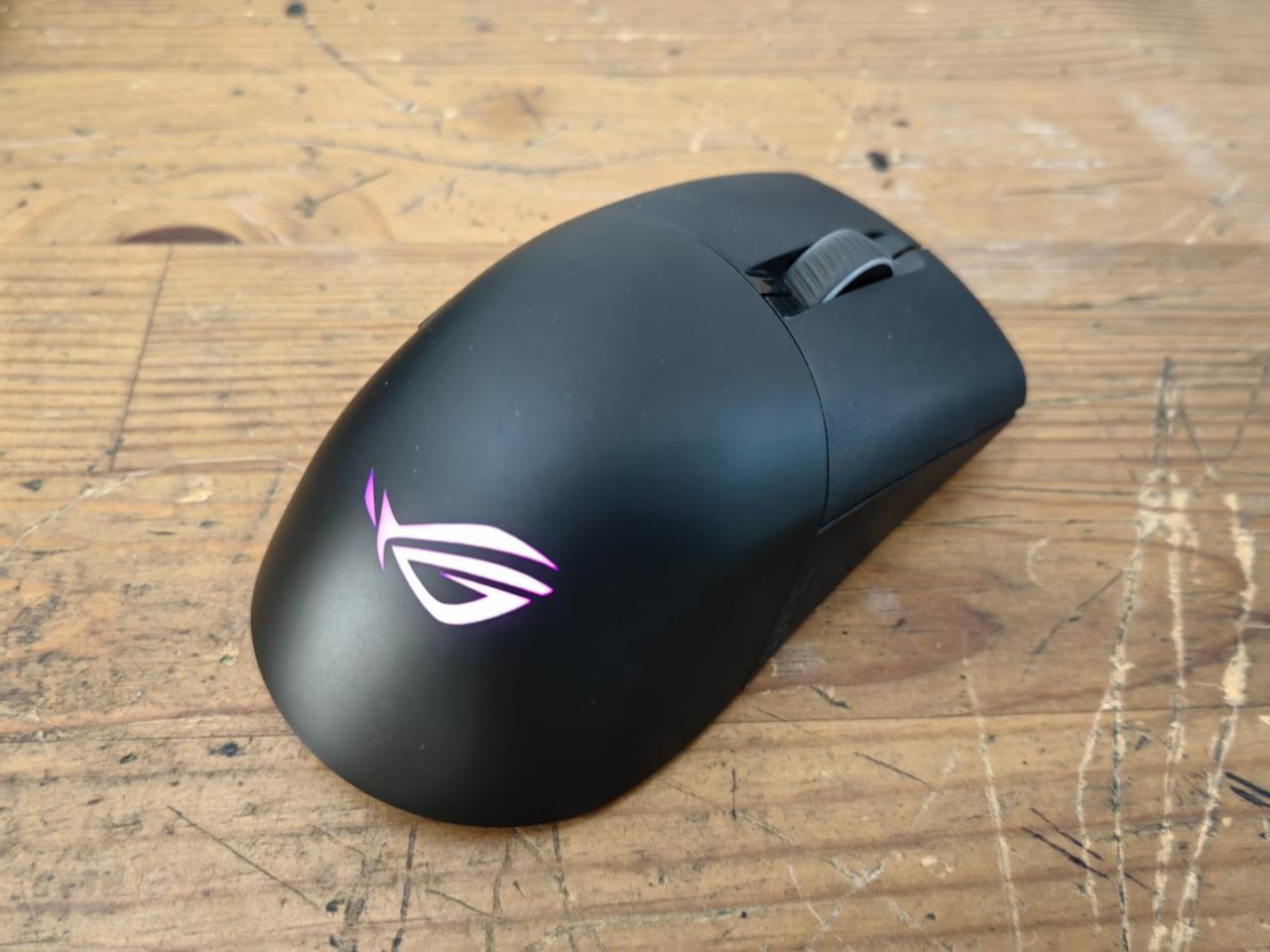 ASUS ROG Keris II Ace Wireless Gaming Mouse, 54g Lightweight, AimPoint Pro 42K Optical Sensor, Optical Micro Switches, SpeedNova Wireless, ROG Polling Rate Booster, Esports & FPS Gaming, White