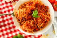 Authentic Italian Spaghetti (Recipe from Italy)