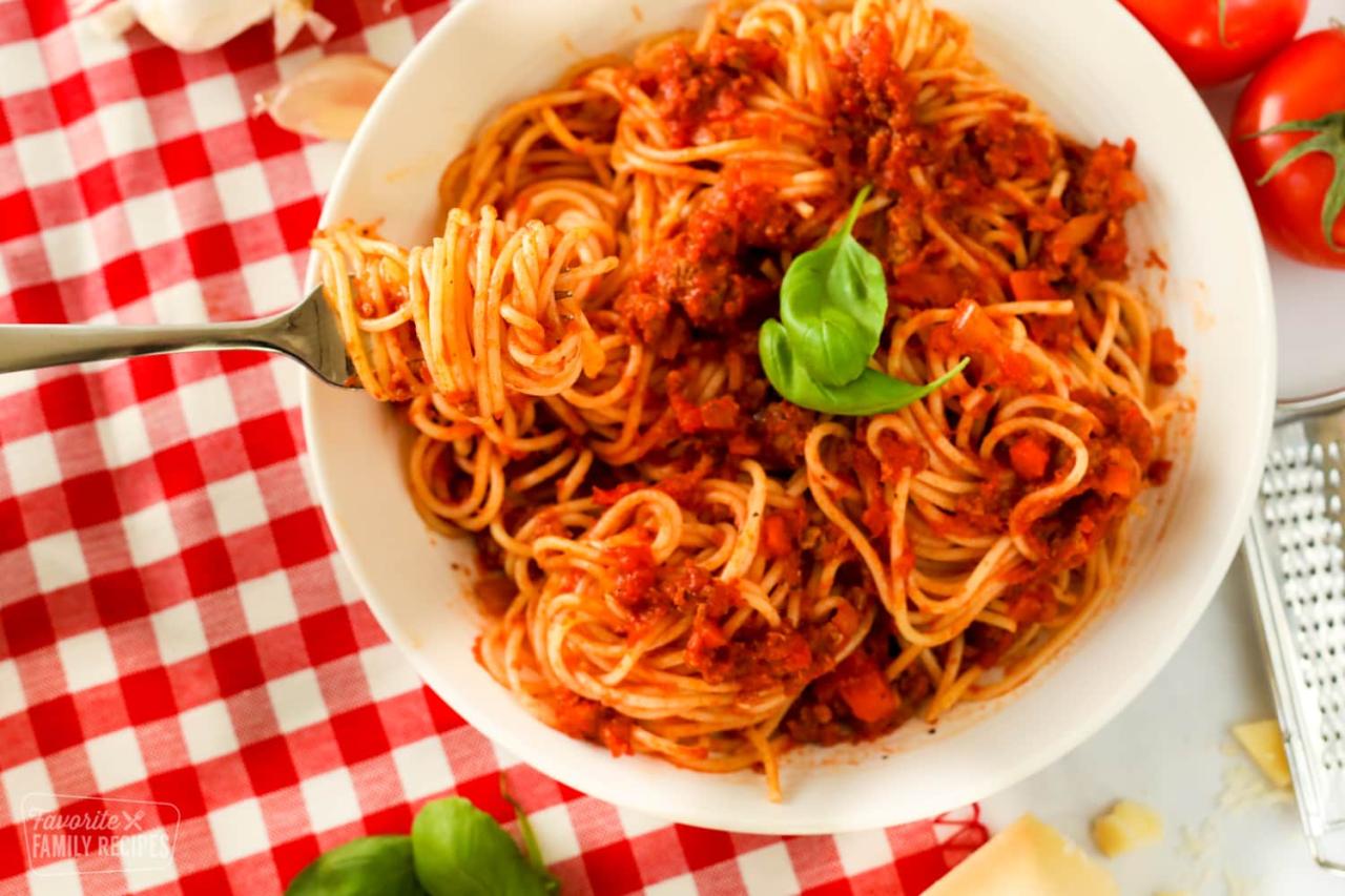 Authentic Italian Spaghetti (Recipe from Italy)