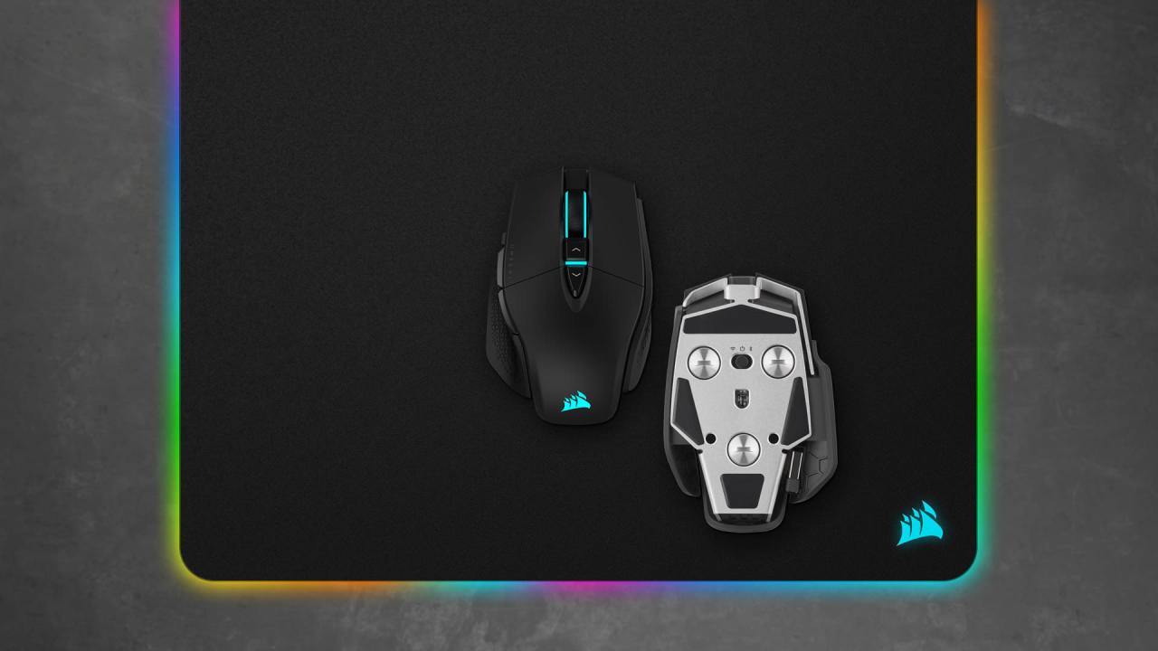 M68 Wireless | Ultra-Fast and Light Gaming Mouse (M68, Black)