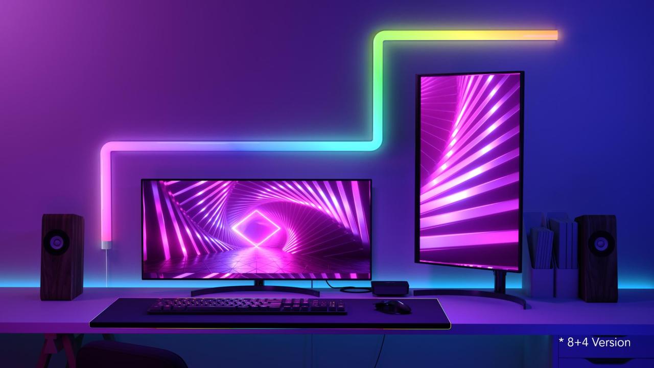 Govee Gaming Pixel Light, RGBIC LED Panel with Real-time Info Display, 150+ Scene Modes & DIY Options, Smart Pixel Lights (Wi-Fi Only), Works with Alexa, Ideal for Game Room Decor, 52x32 Pixels
