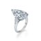 EXCEPTIONAL COLOURED DIAMOND AND DIAMOND RING, MOUSSAIEFF