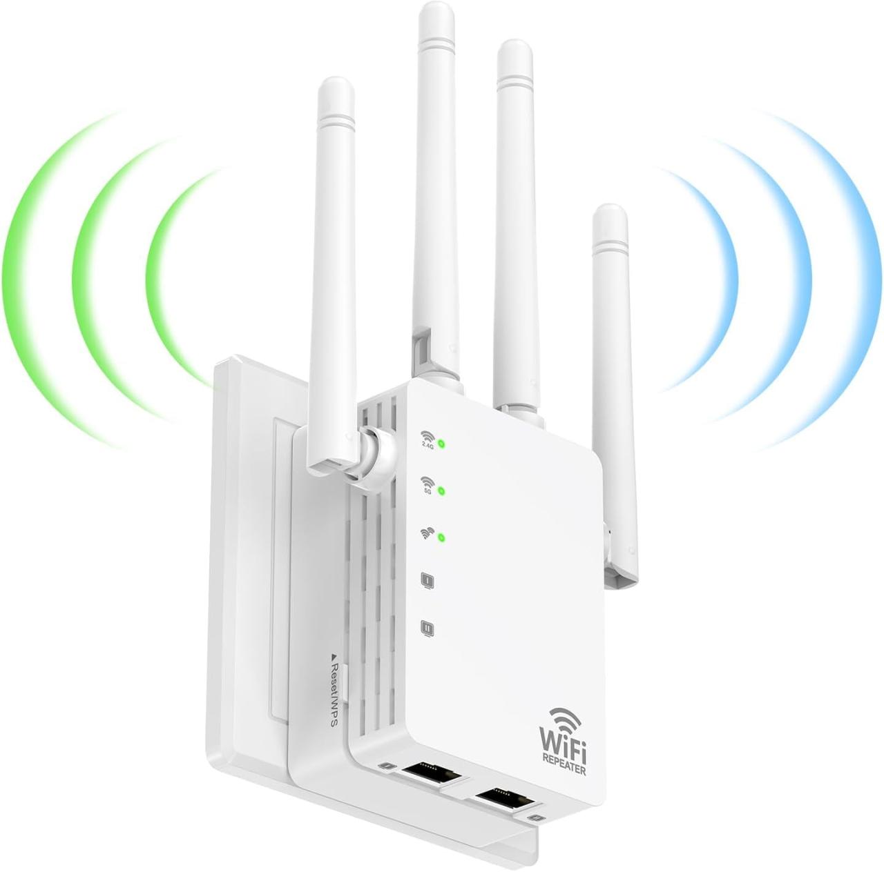 WiFi Extenders Signal Booster for Home Long Range Up to 12850 sq. ft ...