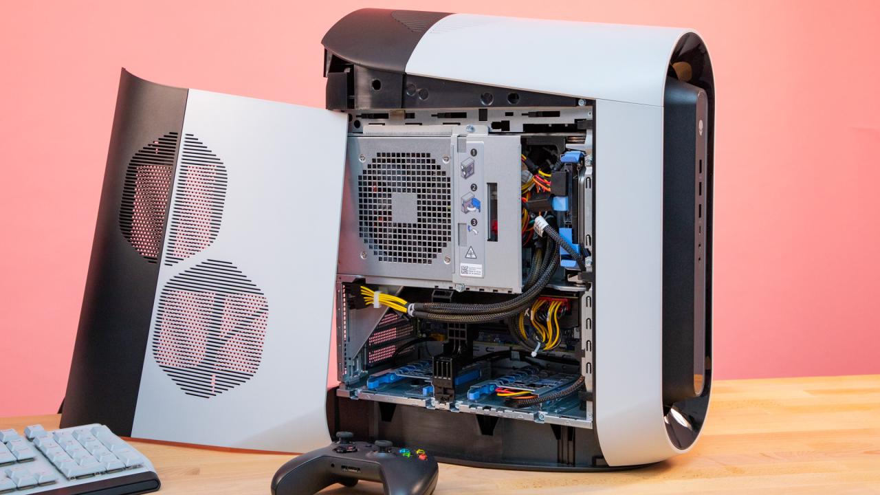 Alienware Aurora Ryzen Edition R10 Gaming Desktop Review: a 16-Core ...