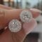 Diamond stud earrings for women