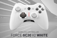 MSI FORCE GC30 V2 White Wireless Controller - MSI-US Official Store