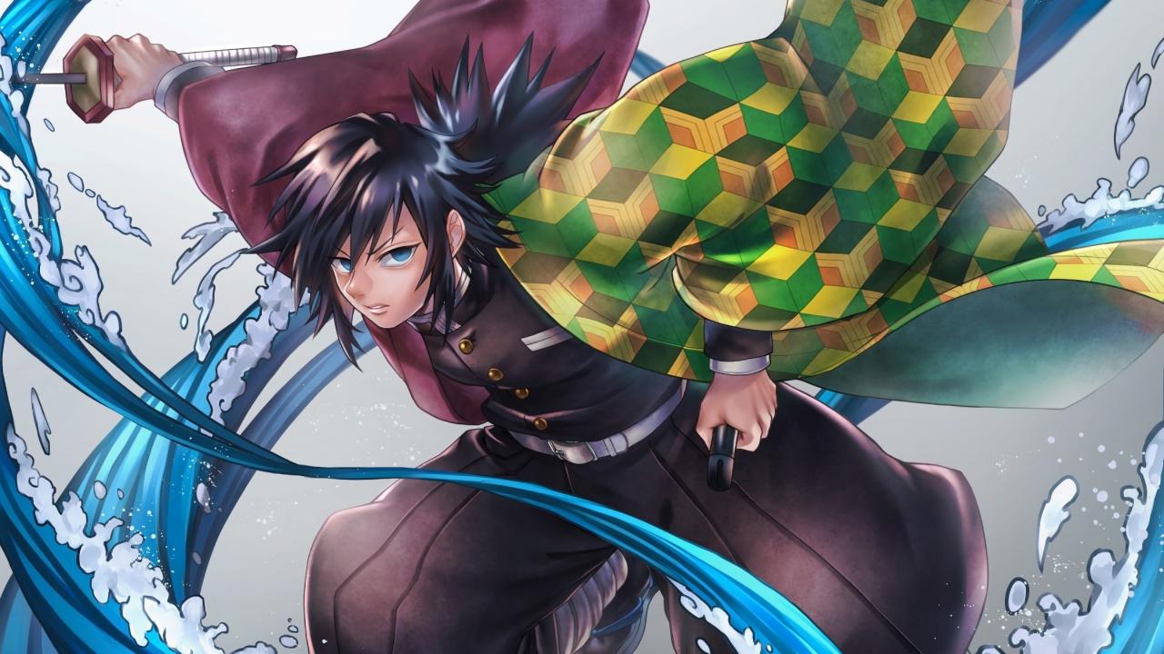 Giyu Tomioka, Kimetsu no Yaiba, 4K, #136 Wallpaper PC Desktop