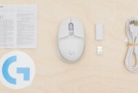 Logitech G705 Wireless Gaming Mouse, Customizable LIGHTSYNC RGB Lighting, Lightspeed Wireless, Bluetooth Connectivity, Lightweight, PC/Mac/Laptop - White Mist