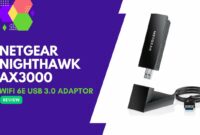 NETGEAR Nighthawk AXE3000 WiFi 6E USB 3.0 Tri-Band Wireless Gigabit ...