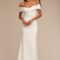 A-Line Wedding Dress with Off-the-Shoulder Straps | True Society