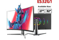 27 Inch Curved Monitor 1440P 180HZ 2K, Professional IPS PC Gaming Display QHD 2560x1440p Home Office Computer Screen, HDMI, DP, AdaptiveSync, 1500R, Tilt Adjustable, Build-in Speaker, 100x100mm VESA