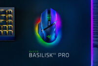 Razer Basilisk V3 Pro Customizable Wireless Gaming Mouse: Fast Optical Switches Gen-3 - HyperScroll Tilt Wheel - Chroma RGB - 11 Programmable Buttons - Focus Pro 30K Optical Sensor - White