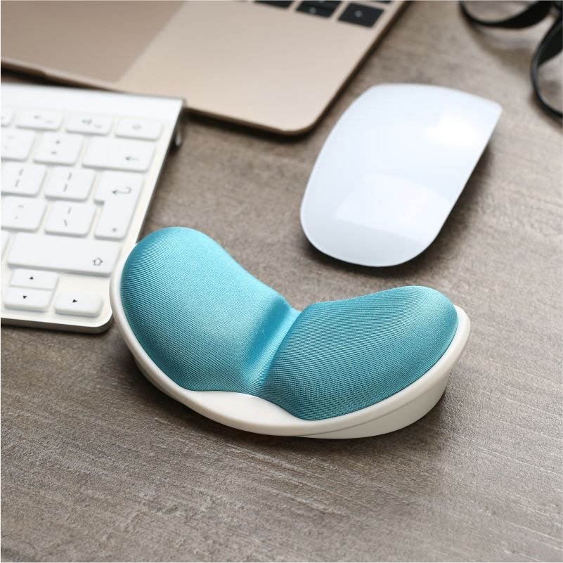 Mouse wrist support pad ergonomic memory foam petagadget alex pads office premium quality made