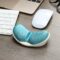 Mouse wrist support pad ergonomic memory foam petagadget alex pads office premium quality made