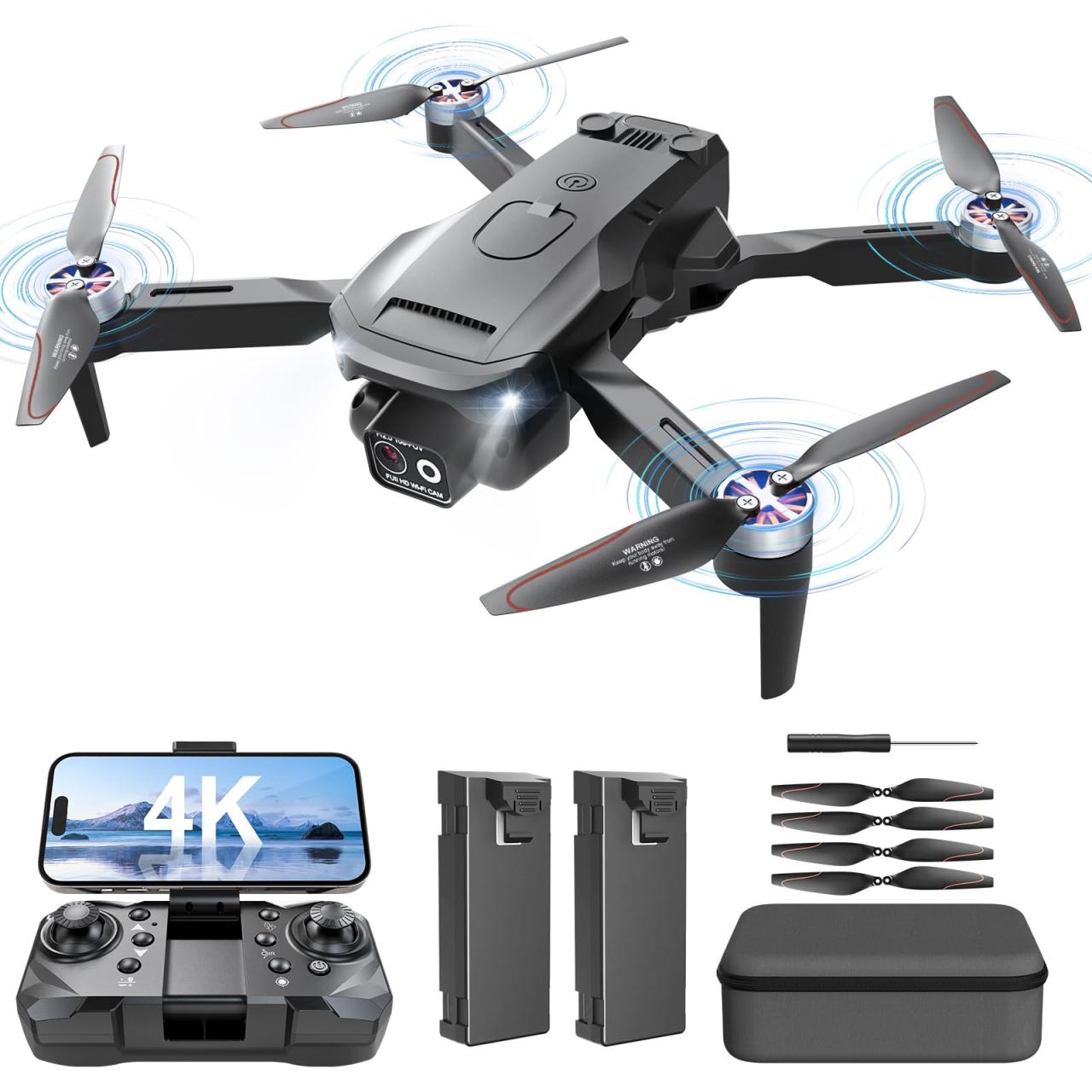 Contixo F24 Pro Drone -UHD, Foldable, GPS Return Home, FPV Camera ...