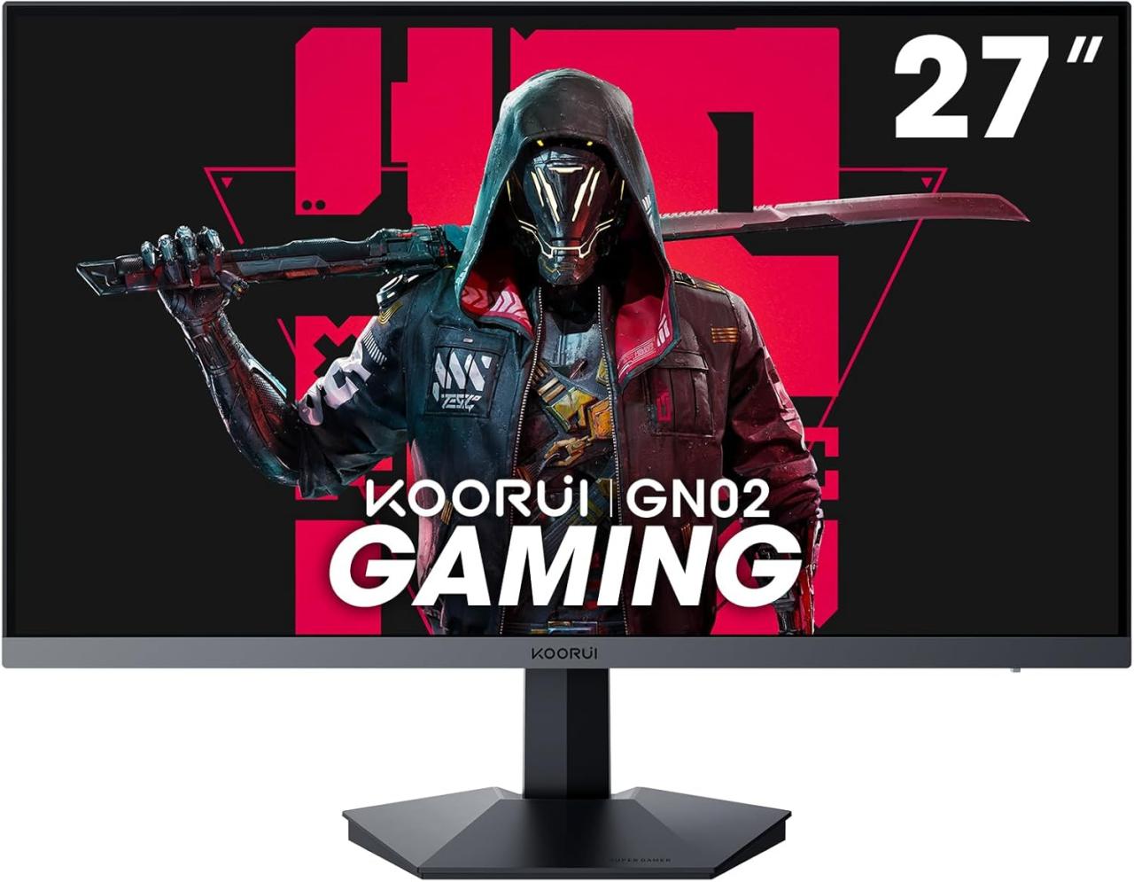 SANSUI 24.5 Inch 300hz 240hz Gaming Monitor, 1080P 1ms FPS PC Monitor Gaming, HDR, FreeSync, DisplayPort x2 HDMI x2, Fast IPS, 120% sRGB, Audio Jack, VESA Support, Desktop Compatible(ES-G25X1 PRO)