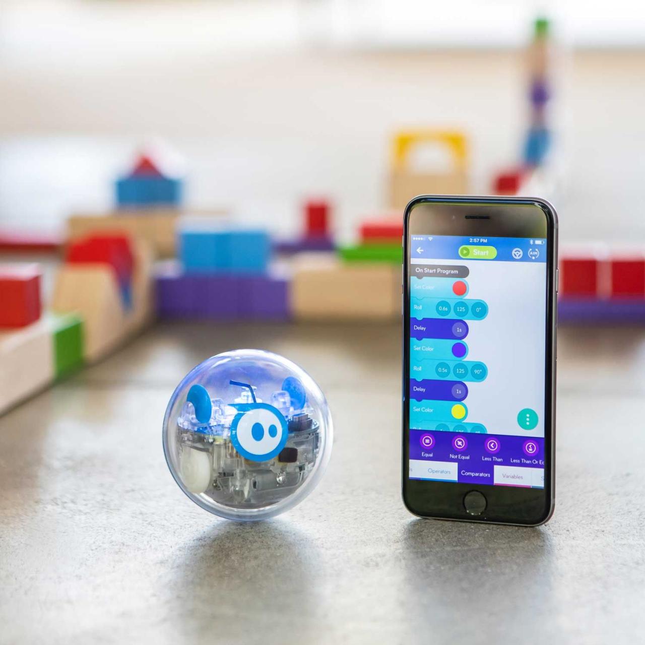 Sphero robots are designed to be fun and interactive to develop skills ...