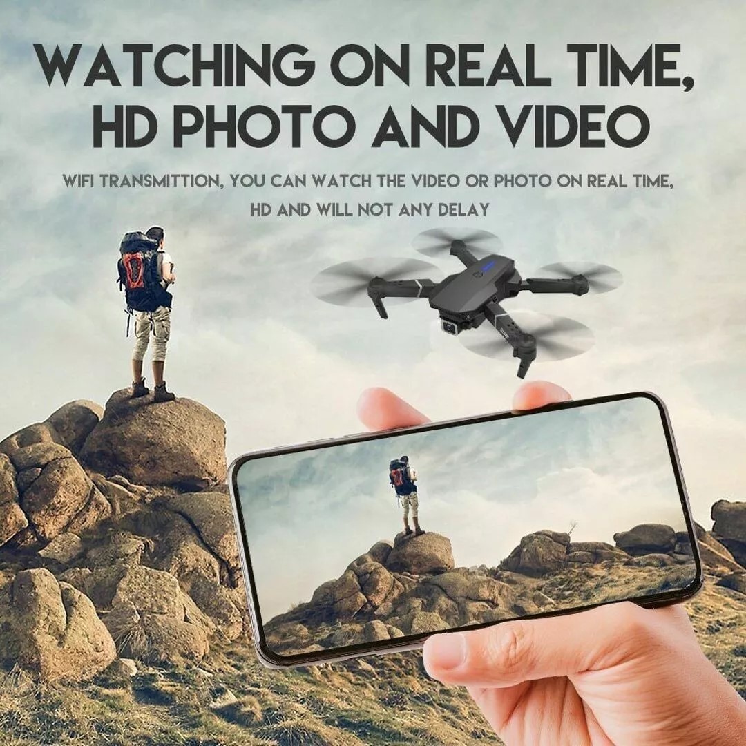 Todays deals 2024 FPV Drone with 4K Dual HD Cameras Upgraded Version RC ...